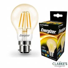 Energizer Filament LED 4.2W (30W) B22 GLS Warm White Light Bulb