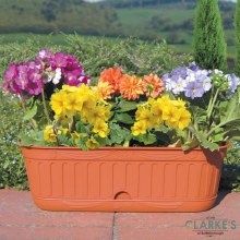 Etika Planter Pot with Water Reservoir Terracotta 49cm Etika Planter Pot with Water Reservoir Terracotta 49cm