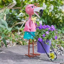 Flamingo Garden Decoration Planting Pot