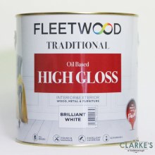 Fleetwood Traditional High Gloss Brilliant White 2.5 Litre