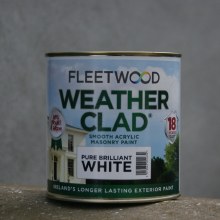 Fleetwood Weather Clad Brilliant White 1 Ltr