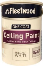 Fleetwood Ceiling Paint Brilliant White 5L Fleetwood Ceiling Paint Brilliant White 5L