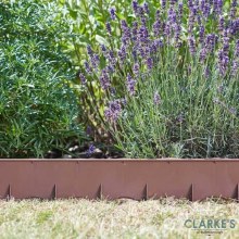 FlexEdge Garden / Lawn Edging 15cm Brown