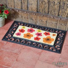 Flower Power - Door Mat Insert ( Frame not included )