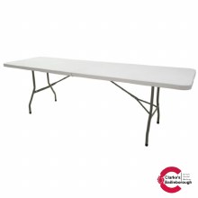 Picture of Folding White Table 8ft