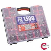 ForgeFix Organiser Pro 1500 Multi-Purpose Woodscrew Kit