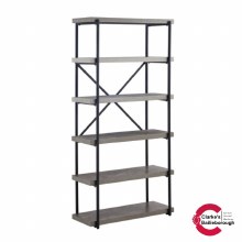 Frederic Concrete Effect Bookcase