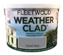 Fleetwood Weather Clad Cloud Grey 10 Ltr