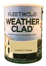 Fleetwood Weather Clad Country Cream 5 Ltr