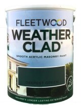 Fleetwood Weather Clad Deepest Green 5 Ltr