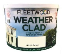 Fleetwood Weather Clad Linen Mist 10 Ltr