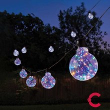 Galaxy Firefly Festoons Garden String Lights Multi-Colour