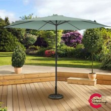Picture of Crank and Tilt Aluminium Garden Parasol 3 Metre Mint