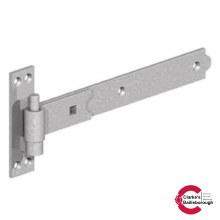 GateMate Straight Band and Hook On Plate 250mm Galvanised