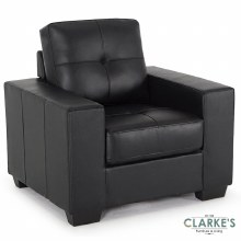 Genoma Armchair Black