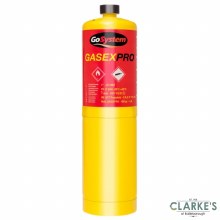 GasexPro Propylene Gas Cylinder Yellow 400g GasexPro Propylene Gas Cylinder Yellow 400g