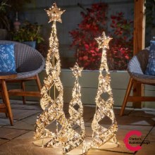GoldTwist Starbelisk Christmas Decoration 100cm
