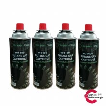 Butane Gas Cartridge 4 Pack
