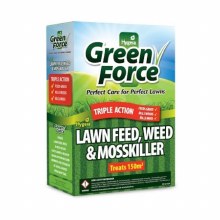 Green Force Lawn Feed, Weed & Moss Killer 3kg