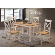 Rochester Dining Set Cream. Table & 6 Chairs Rochester Dining Set Cream. Table & 6 Chairs
