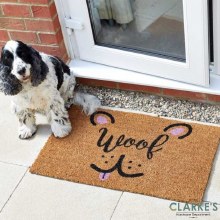 Happy Hound - Coir Door Mat 45 x 75 cm