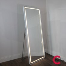 Picture of Modena LED Cheval Mirror White