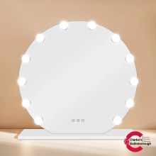 Hollywood Round LED Mirror 90cm