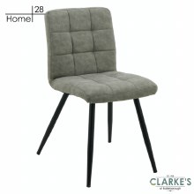 Picture of Palma Fabric Dining Chair Grey
