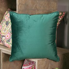 Velvet Emerald Green Cushion