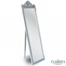 Cheval Silver Free Stand Mirror 45 x 170 cm