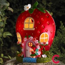 Picture of HomeBerry Solar Fairy House Garden Decoration