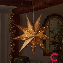 InLit Gold Origami Star 50cm