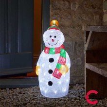 InLit Ice Snowman Christmas Decoration