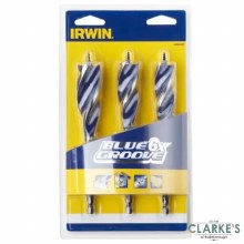 Irwin Blue Groove 6X Auger Drill Bit Set