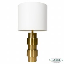 Jean Gold Cylinder Table Lamp