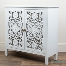 Jessie 2 Door Cabinet White