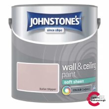 Johnstones Wall and Ceiling Soft Sheen Emulsion Paint 2.5L - Ballet Slipper