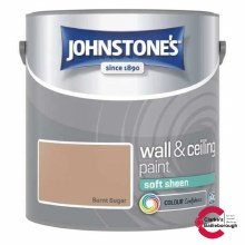 Johnstones Wall and Ceiling Soft Sheen Emulsion Paint 2.5L - Burnt Sugar