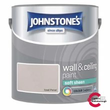 Johnstones Wall and Ceiling Soft Sheen Emulsion Paint 2.5L - Iced Petal