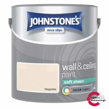 Johnstones Wall and Ceiling Soft Sheen Emulsion Paint 2.5L - Magnolia