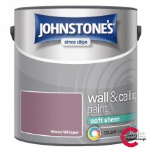 Johnstones Wall and Ceiling Soft Sheen Emulsion Paint 2.5L - Mauve Whisper