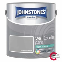 Johnstones Wall and Ceiling Soft Sheen Emulsion Paint 2.5L - Summer Storm