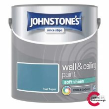 Johnstones Wall and Ceiling Soft Sheen Emulsion Paint 2.5L - Tael Topaz