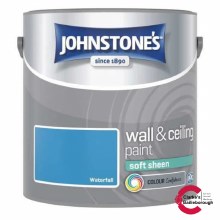 Johnstones Wall and Ceiling Soft Sheen Emulsion Paint 2.5L - Waterfall