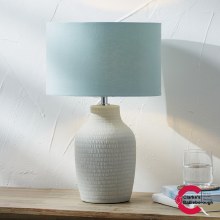 Kai Tall Duck Egg Ceramic Table Lamp