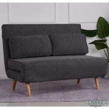 Kendal Double Sofa Bed Charcoal