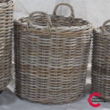 Kubu Medium Log Basket