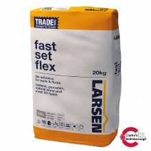 Larsen Trade Fast Set Flex Tile Adhesive 20kg