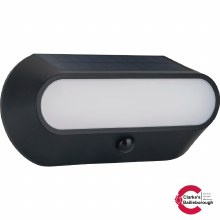 Luceco Carina Oval Solar Wall Light 5W