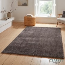 Lux Shaggy Rug Charcoal 120 x 170 cm